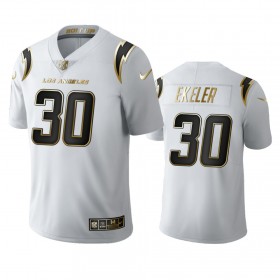 Maillot Los Angeles Chargers Austin Ekeler 30 Golden Limited Blanc - Homme